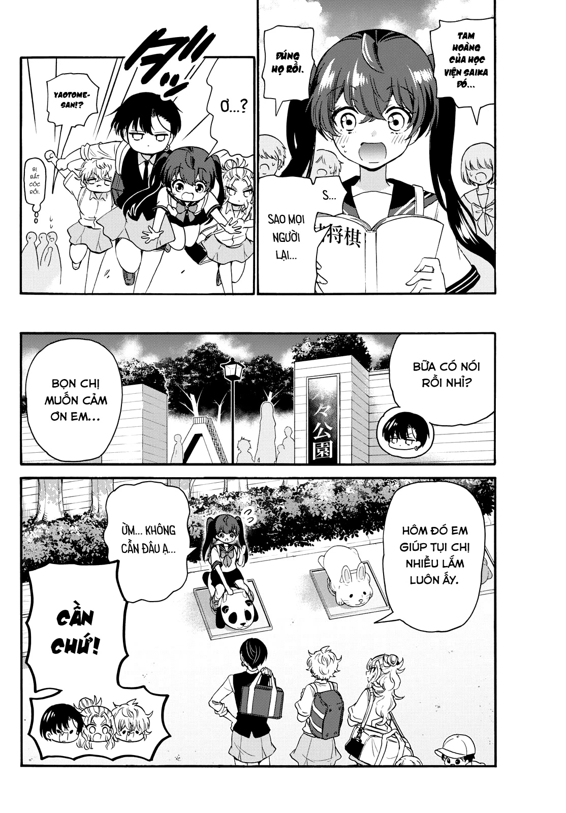 Ba Chị Em Nhà Mikadono Dễ Đối Phó Thật Đấy Chapter 81 - Trang 2