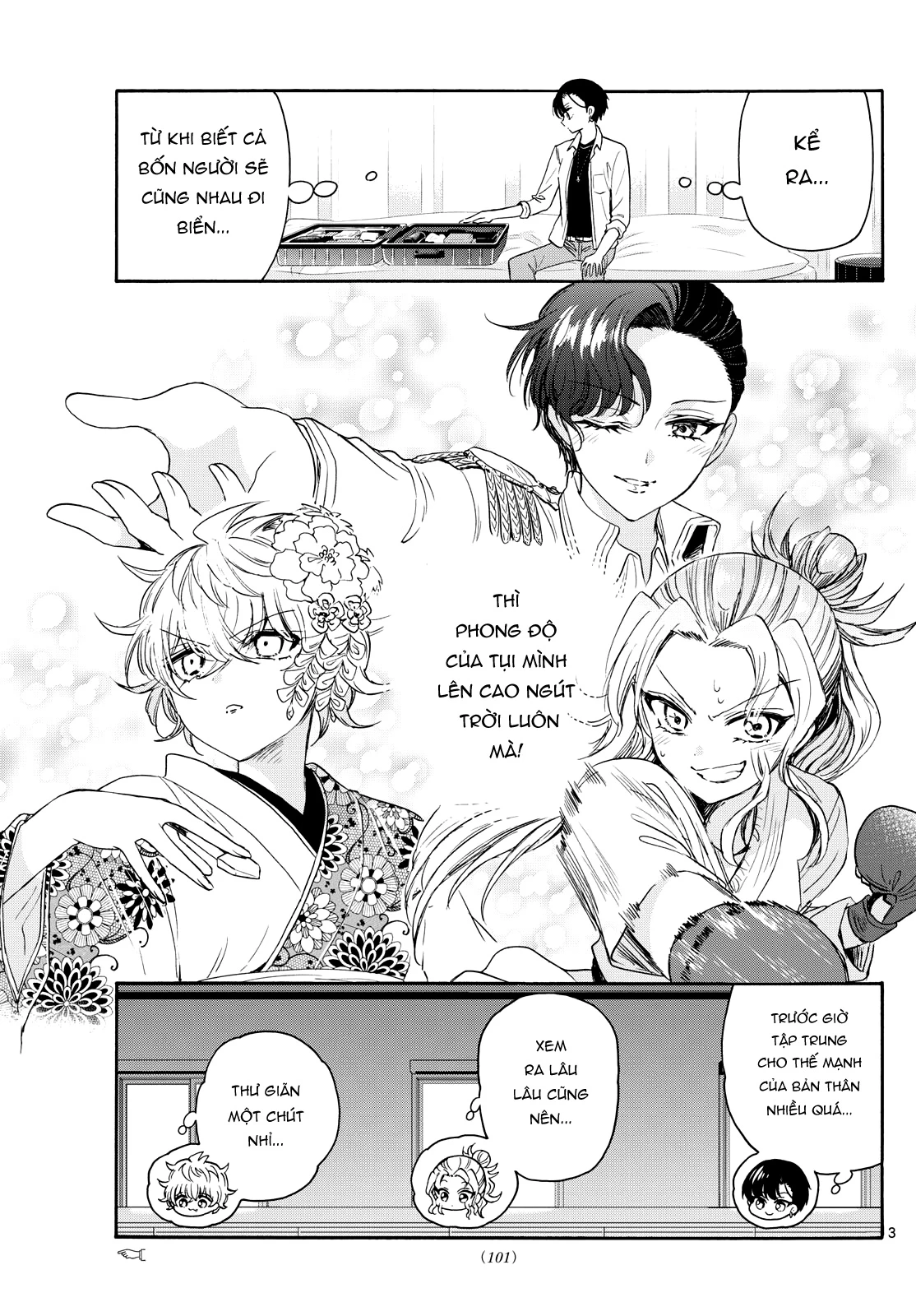 Ba Chị Em Nhà Mikadono Dễ Đối Phó Thật Đấy Chapter 82 - Trang 2