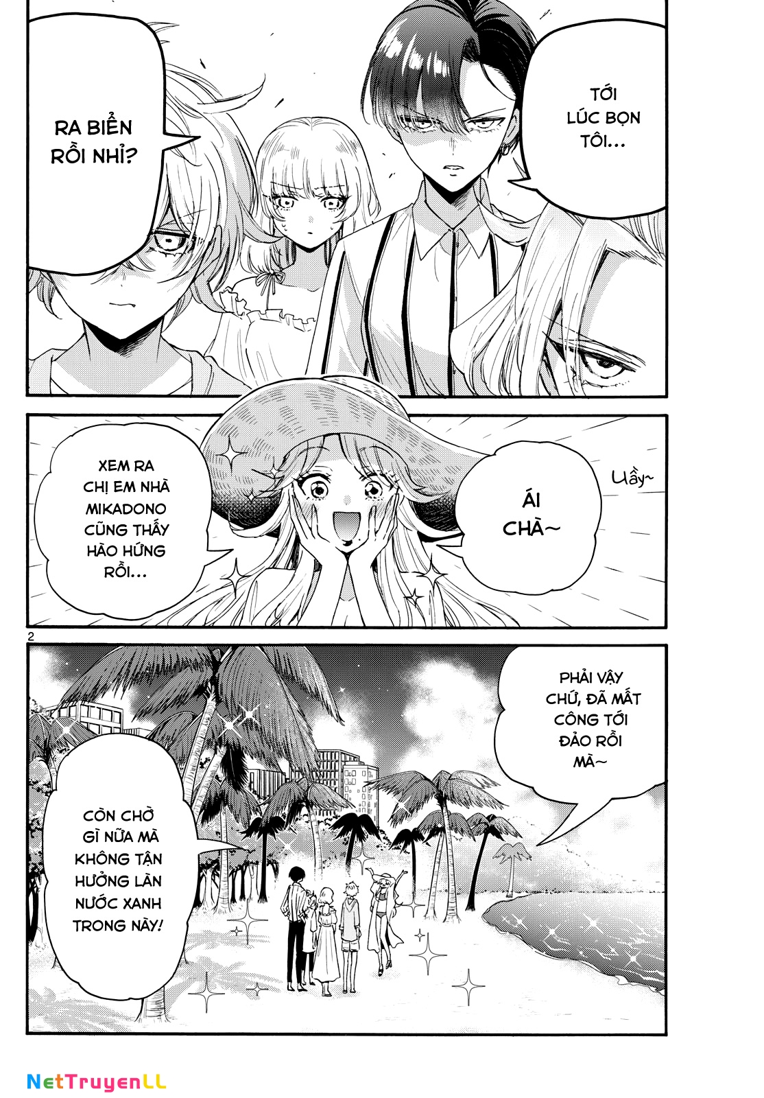 Ba Chị Em Nhà Mikadono Dễ Đối Phó Thật Đấy Chapter 89 - Trang 2