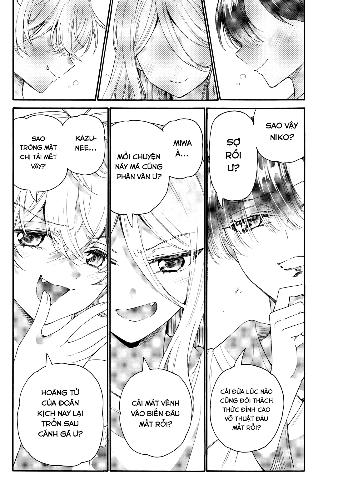 Ba Chị Em Nhà Mikadono Dễ Đối Phó Thật Đấy Chapter 90 - Trang 2