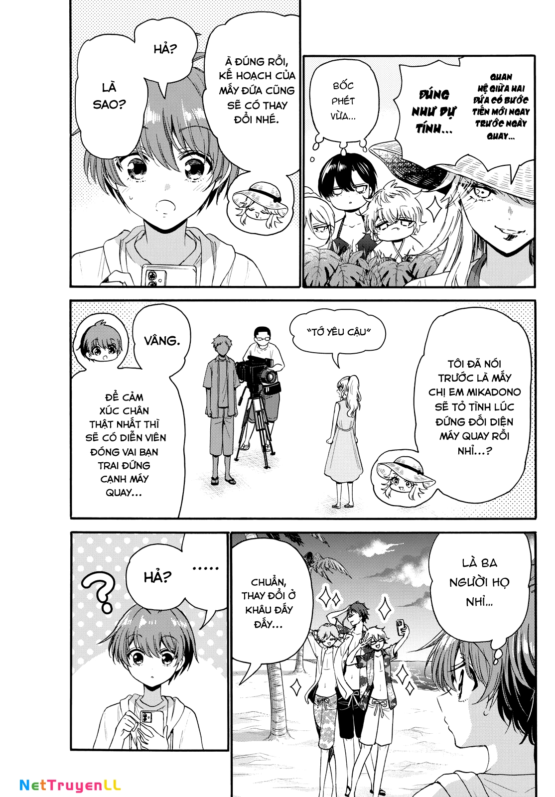 Ba Chị Em Nhà Mikadono Dễ Đối Phó Thật Đấy Chapter 95 - Trang 2