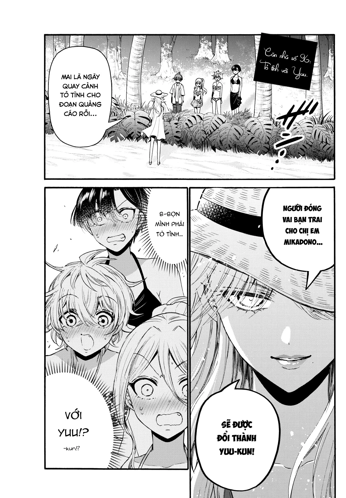 Ba Chị Em Nhà Mikadono Dễ Đối Phó Thật Đấy Chapter 96 - Trang 2