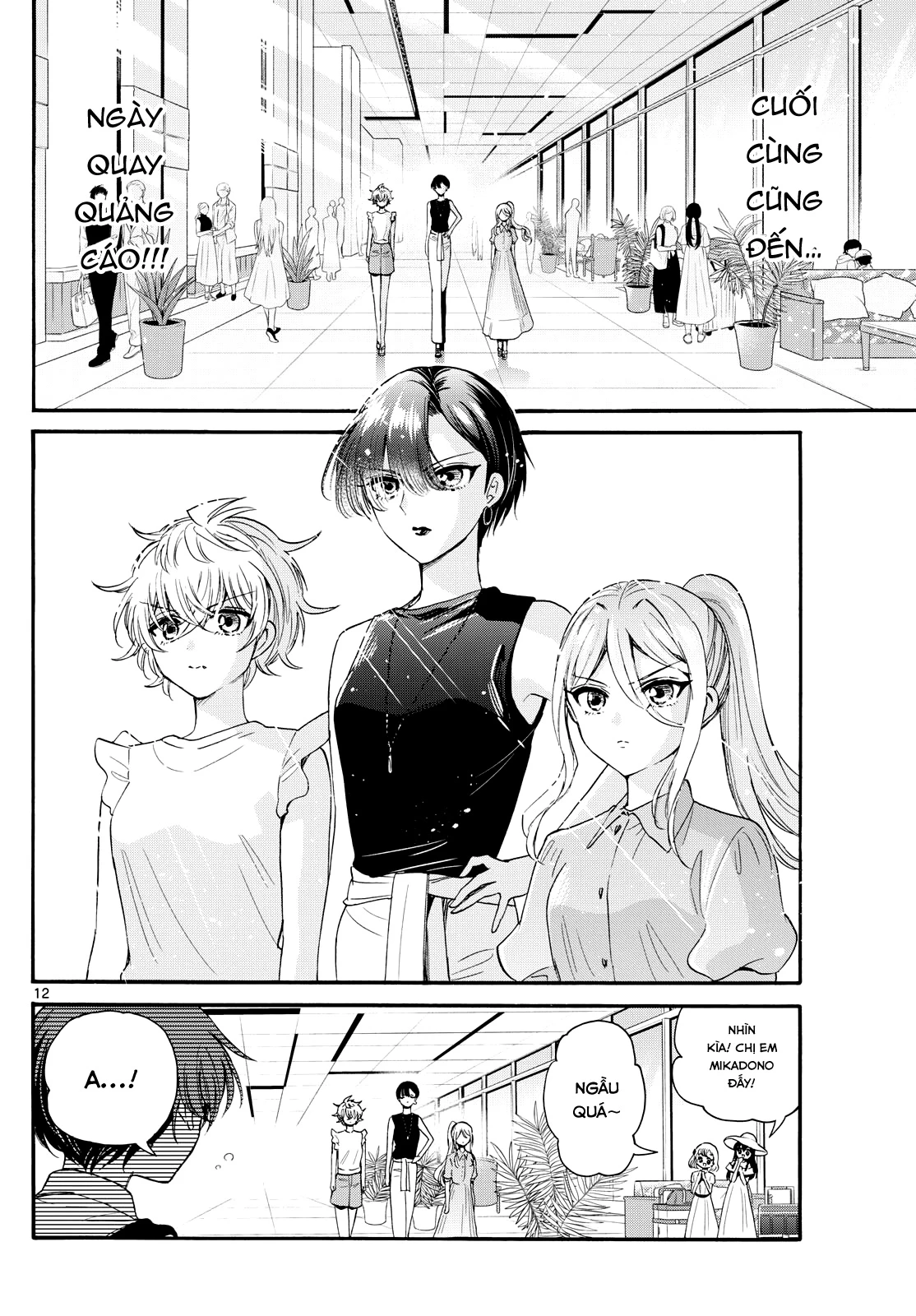 Ba Chị Em Nhà Mikadono Dễ Đối Phó Thật Đấy Chapter 98 - Trang 2