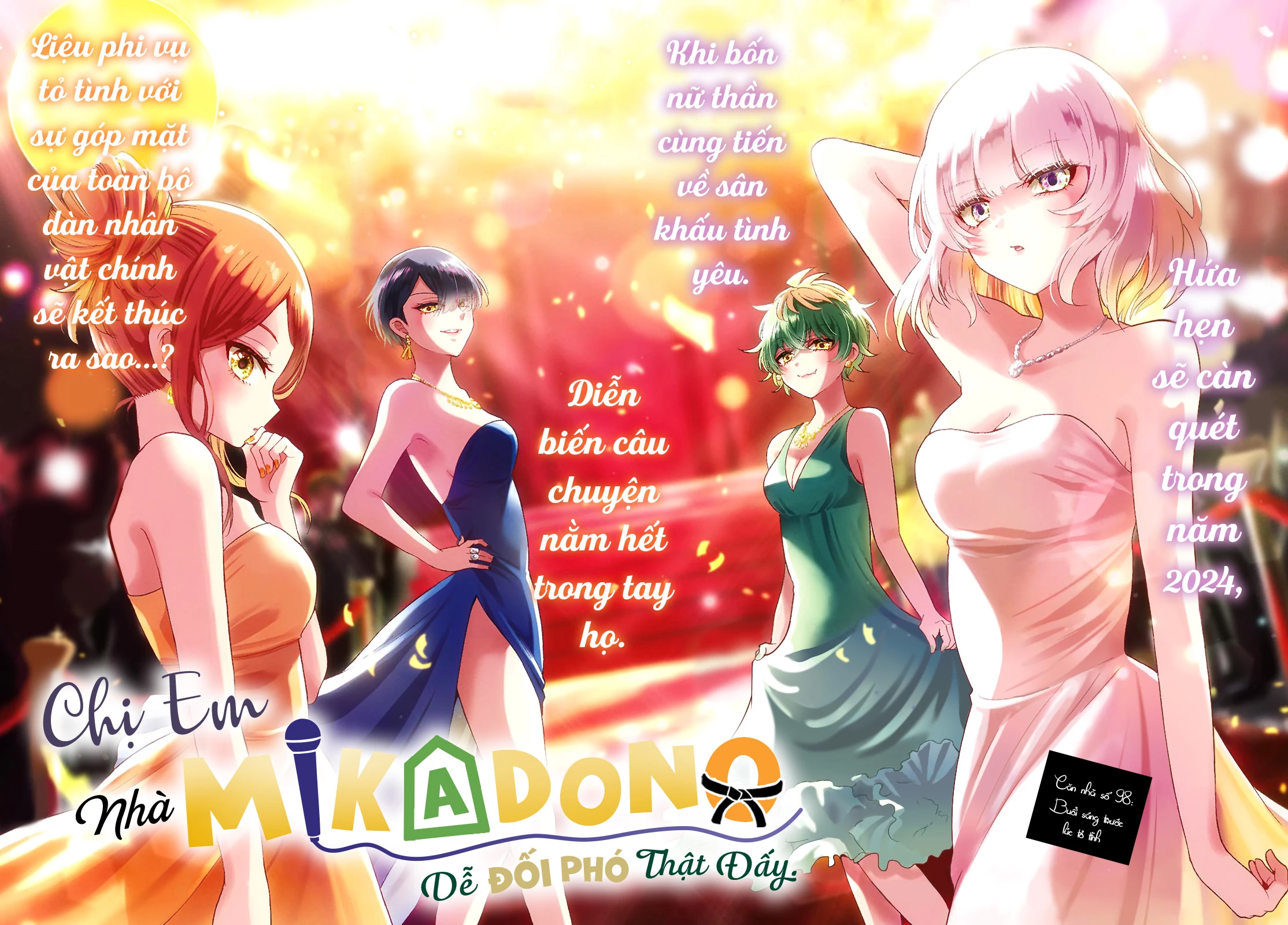 Ba Chị Em Nhà Mikadono Dễ Đối Phó Thật Đấy Chapter 98 - Trang 2