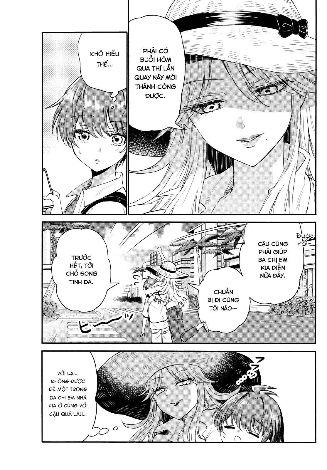 Ba Chị Em Nhà Mikadono Dễ Đối Phó Thật Đấy Chapter 99 - Trang 2