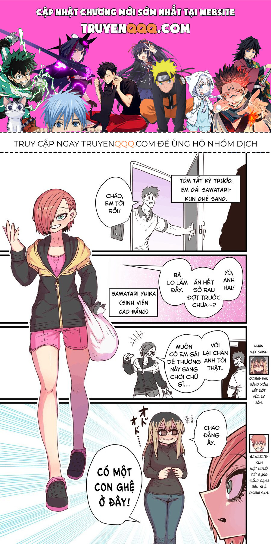 Bà Chị Goá Vợ Mít Ướt Nhà Bên Chapter 11 - Trang 2
