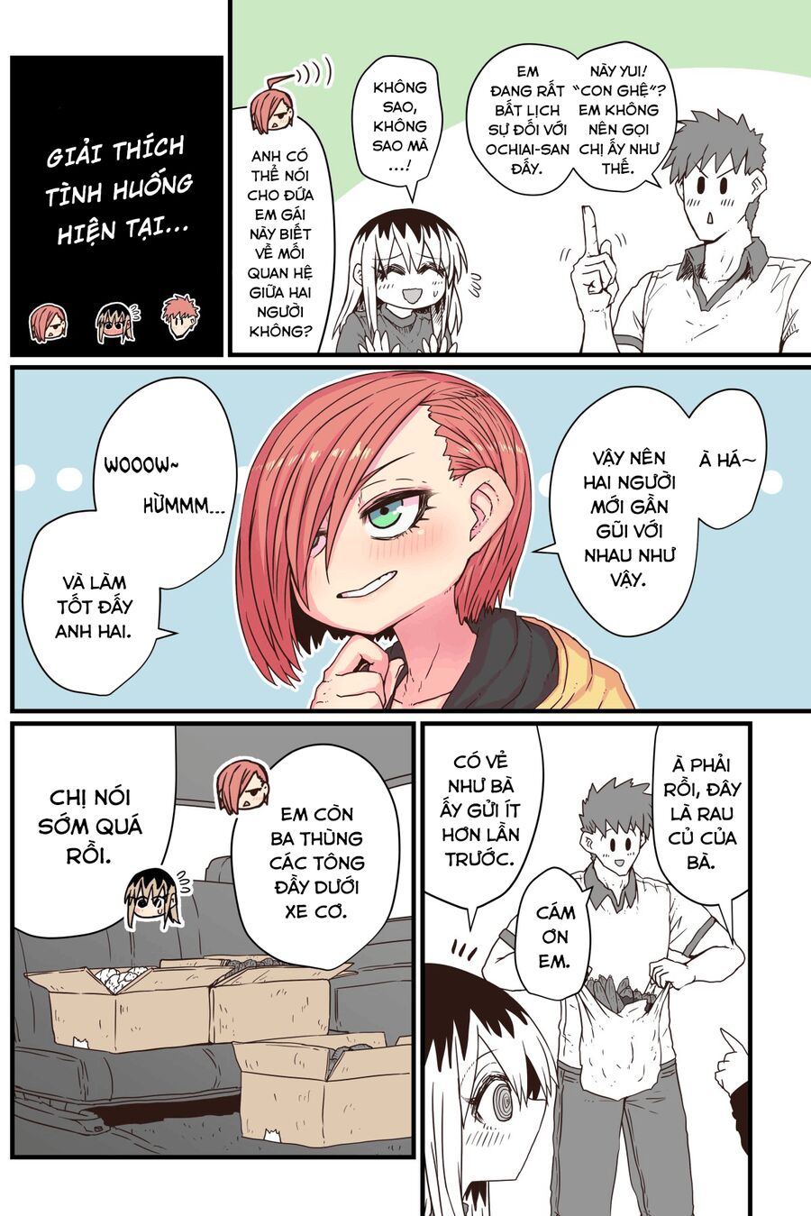 Bà Chị Goá Vợ Mít Ướt Nhà Bên Chapter 11 - Trang 2