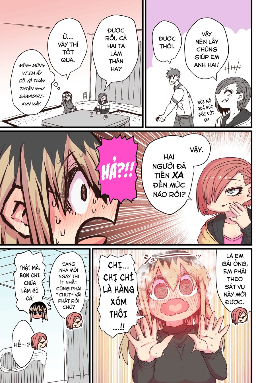 Bà Chị Goá Vợ Mít Ướt Nhà Bên Chapter 11 - Trang 2