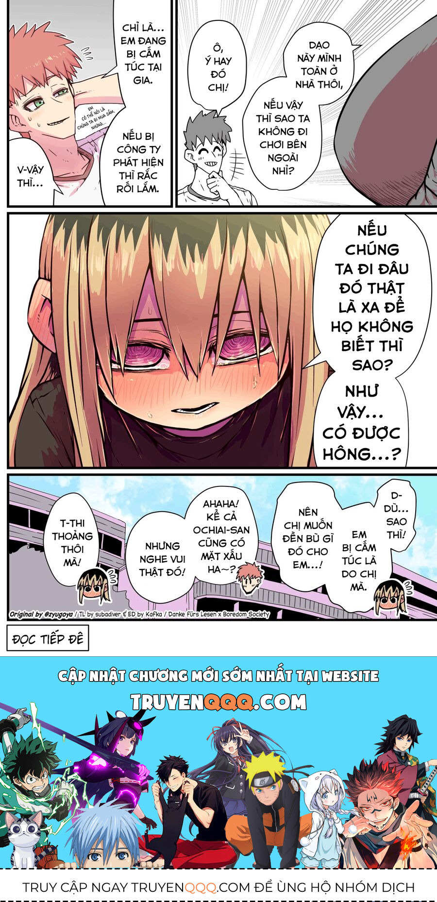 Bà Chị Goá Vợ Mít Ướt Nhà Bên Chapter 13 - Trang 2