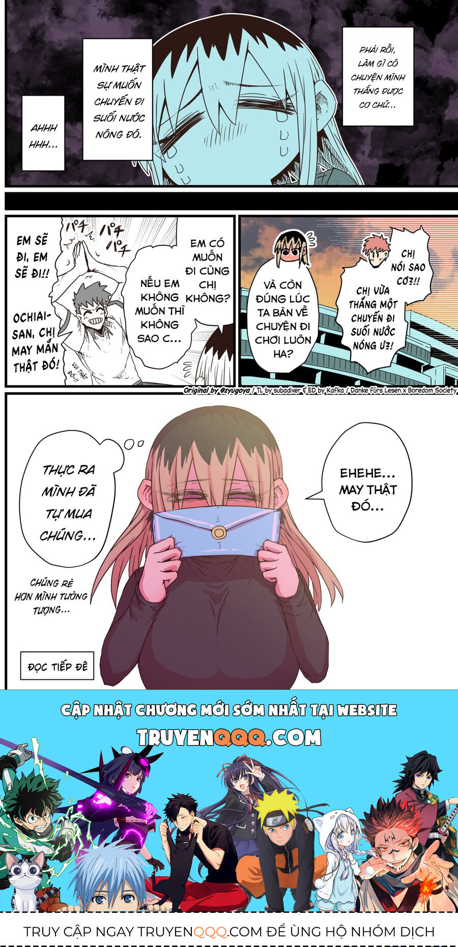 Bà Chị Goá Vợ Mít Ướt Nhà Bên Chapter 14 - Trang 2