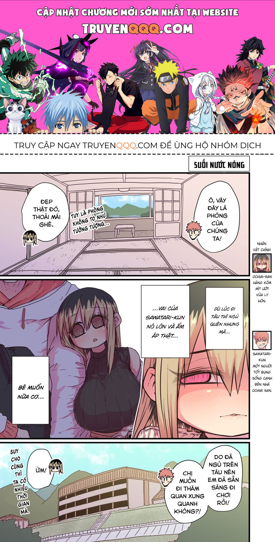 Bà Chị Goá Vợ Mít Ướt Nhà Bên Chapter 16 - Trang 2