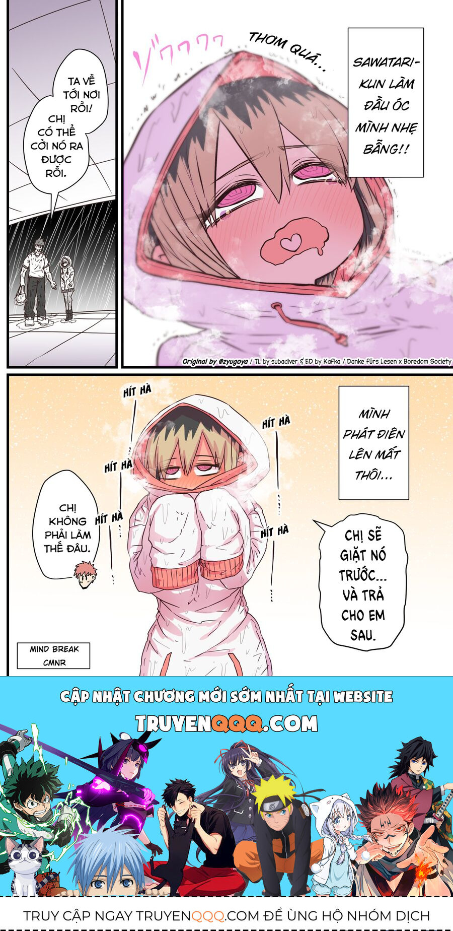 Bà Chị Goá Vợ Mít Ướt Nhà Bên Chapter 17 - Trang 2