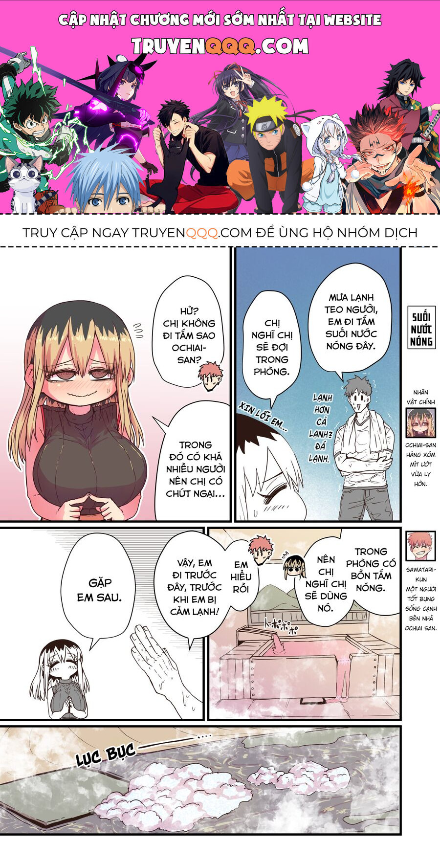 Bà Chị Goá Vợ Mít Ướt Nhà Bên Chapter 18 - Trang 2