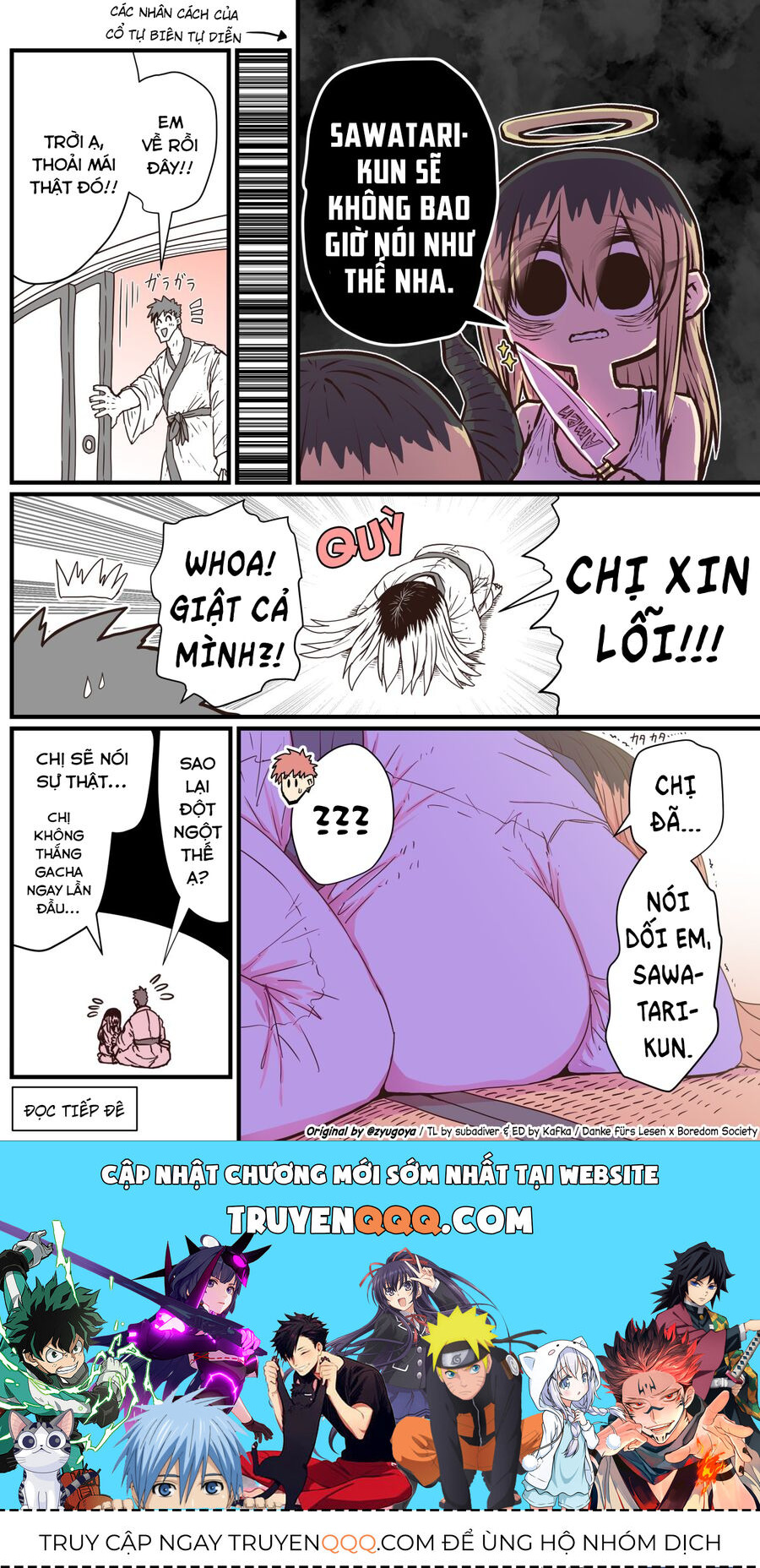 Bà Chị Goá Vợ Mít Ướt Nhà Bên Chapter 18 - Trang 2