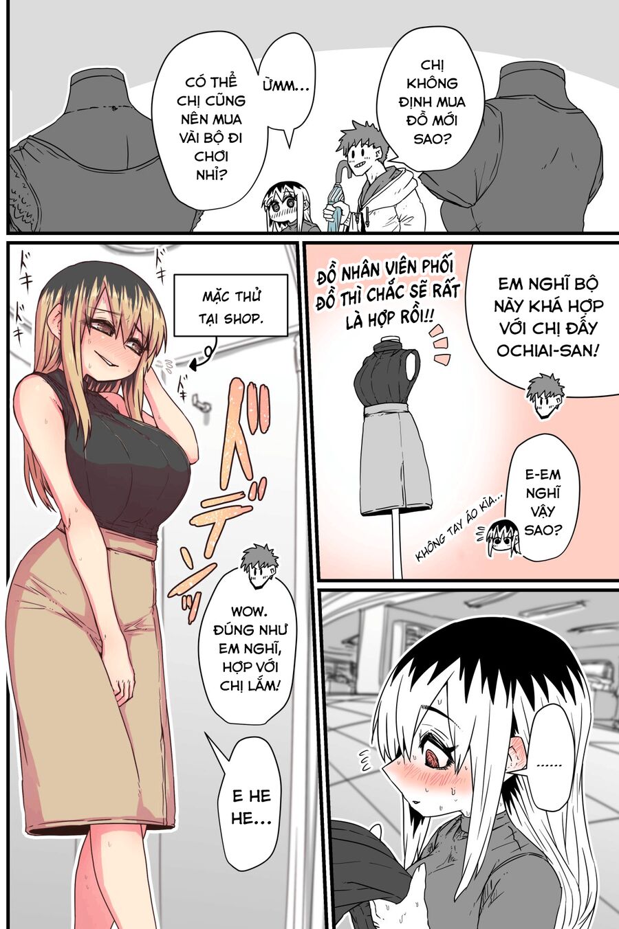 Bà Chị Goá Vợ Mít Ướt Nhà Bên Chapter 5 - Trang 2