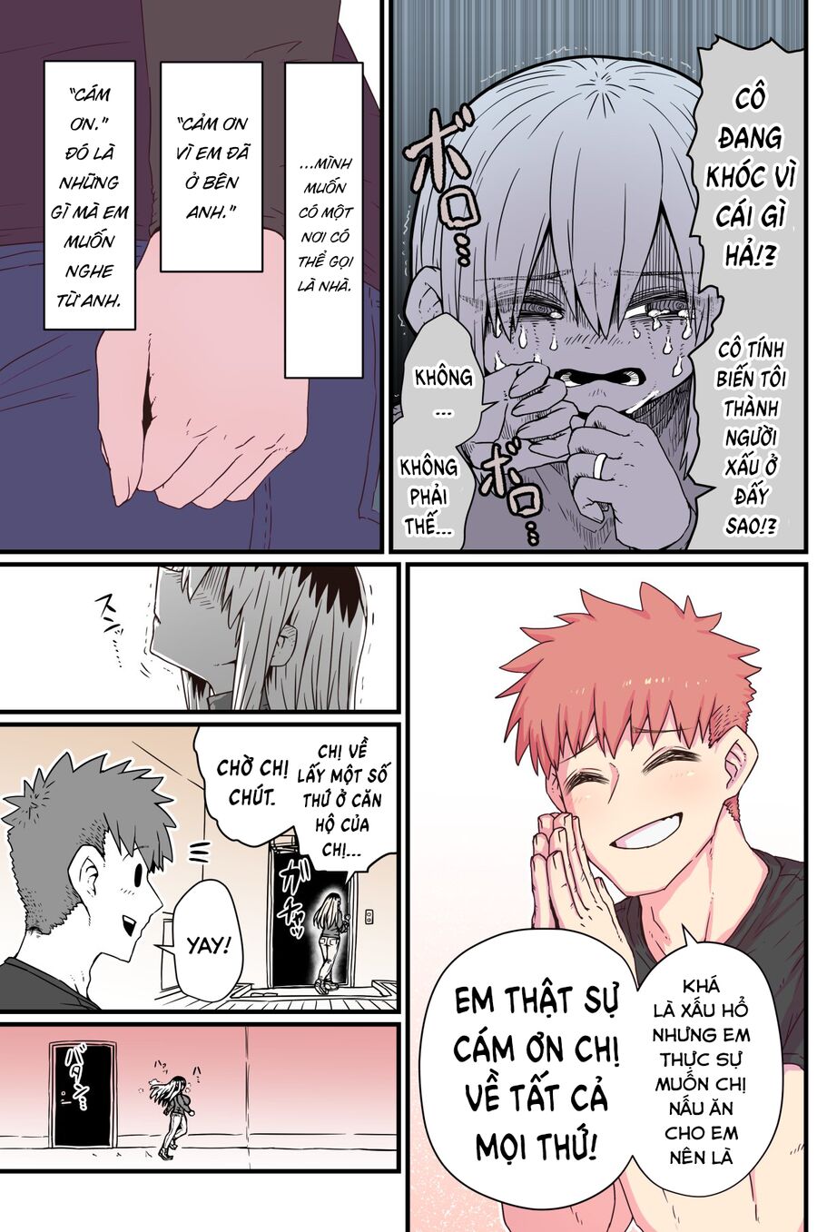Bà Chị Goá Vợ Mít Ướt Nhà Bên Chapter 7 - Trang 2