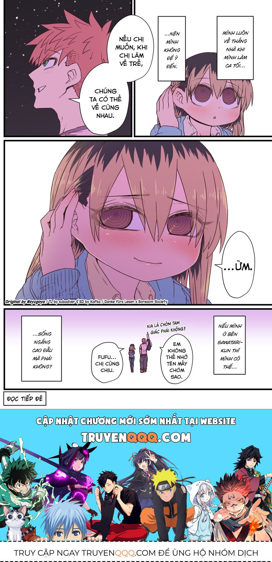 Bà Chị Goá Vợ Mít Ướt Nhà Bên Chapter 8 - Trang 2
