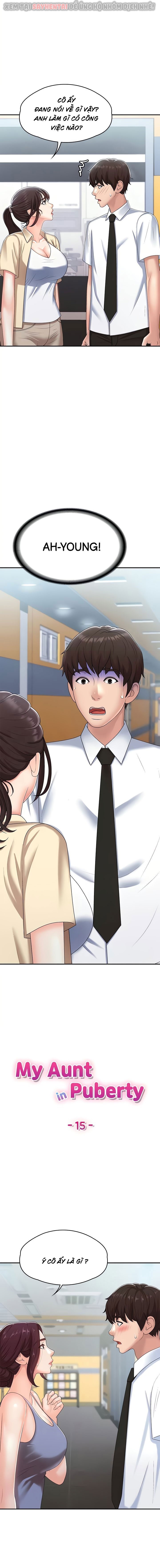 Bà Dì Tuổi Dậy Thì Chapter 15 - Trang 2
