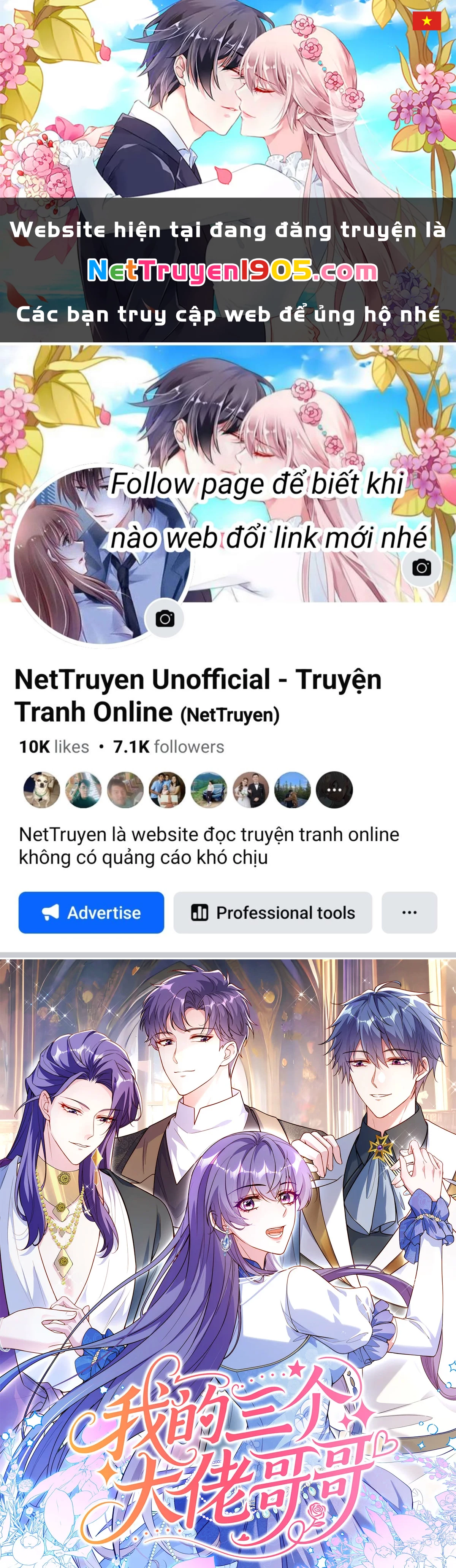 Ba Ông Anh Quyền Lực Của Tôi Chapter 0 - Trang 2