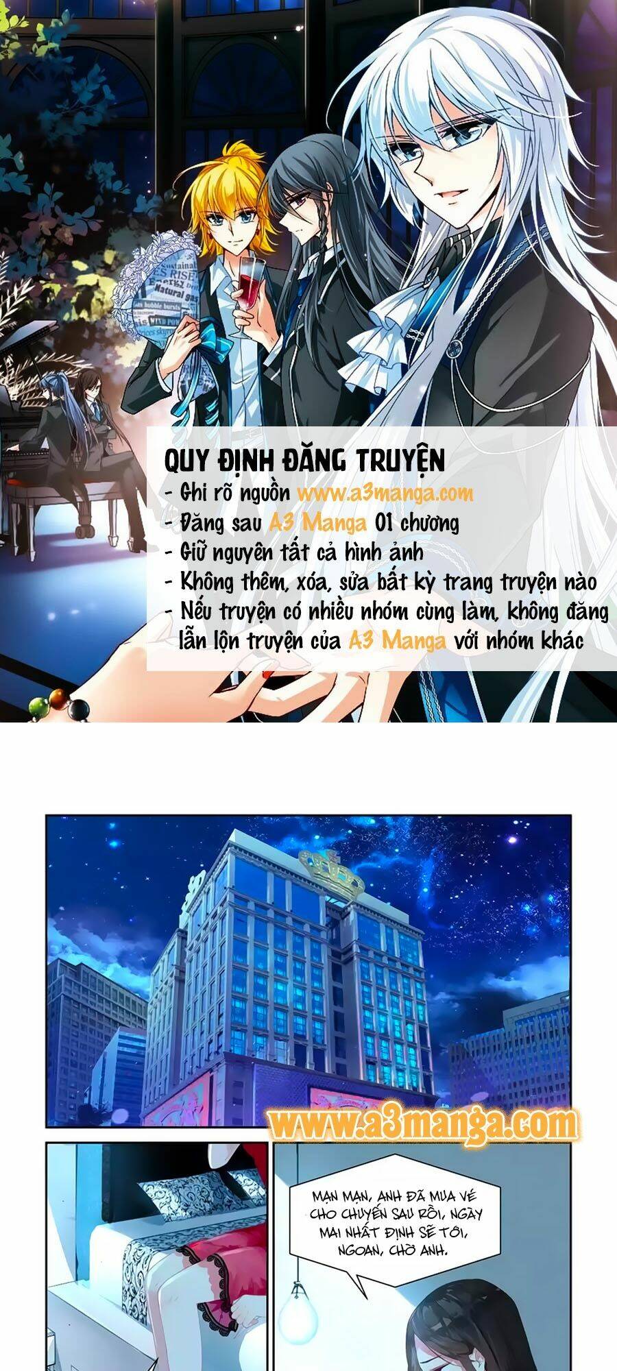 Bá Tình Ác Thiếu: Dạy Bảo Tiểu Đào Thê Chapter 1 - Trang 2