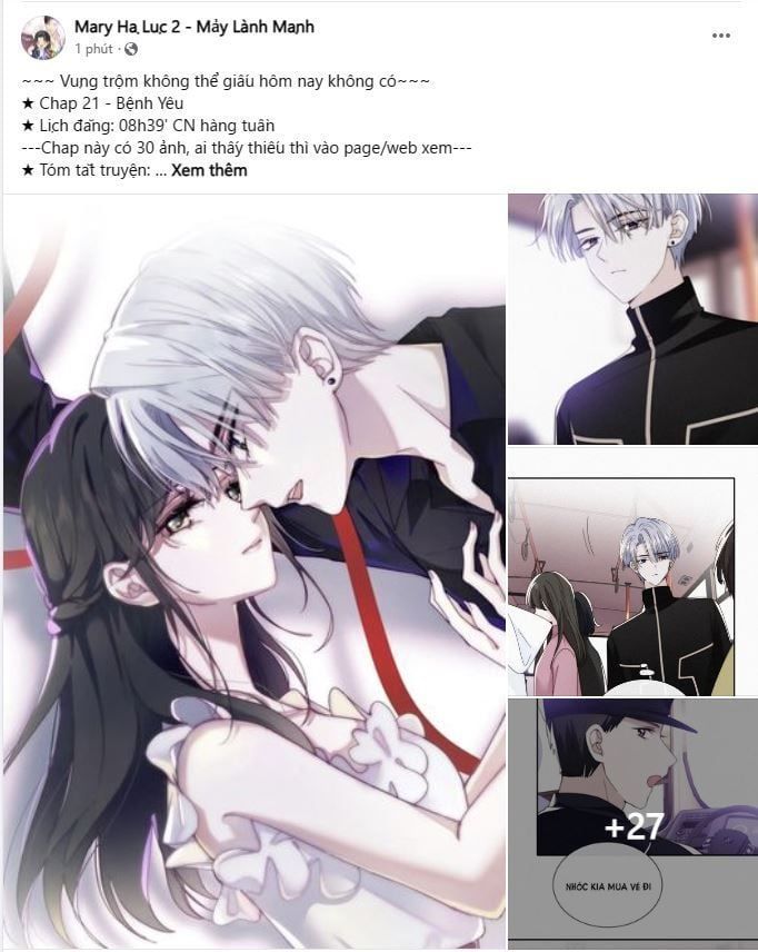 Bá Vương Sủng Ái Cô Vợ Mù Chapter 21.1 - Trang 2