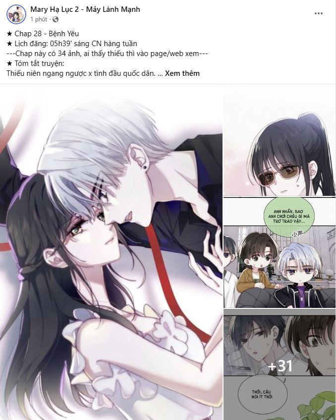 Bá Vương Sủng Ái Cô Vợ Mù Chapter 28.1 - Trang 2