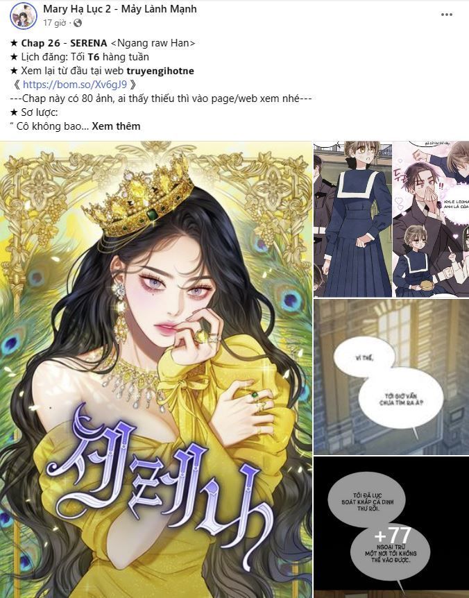 Bá Vương Sủng Ái Cô Vợ Mù Chapter 30.1 - Trang 2
