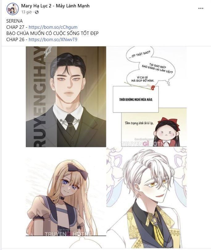 Bá Vương Sủng Ái Cô Vợ Mù Chapter 31.1 - Trang 2