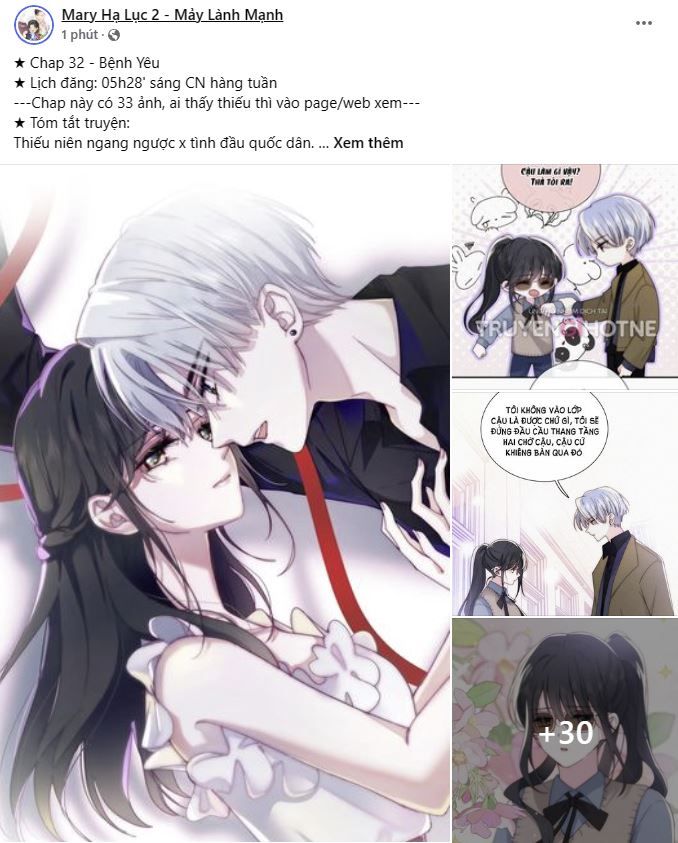 Bá Vương Sủng Ái Cô Vợ Mù Chapter 32.1 - Trang 2