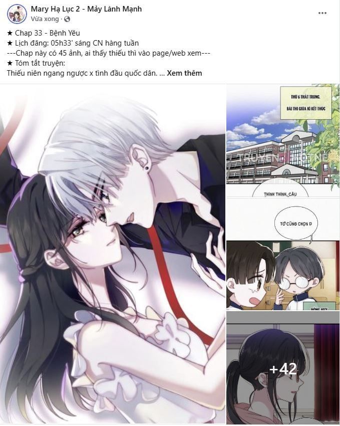 Bá Vương Sủng Ái Cô Vợ Mù Chapter 33.2 - Trang 2