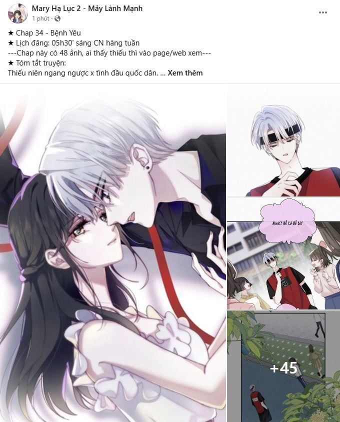 Bá Vương Sủng Ái Cô Vợ Mù Chapter 34.1 - Trang 2