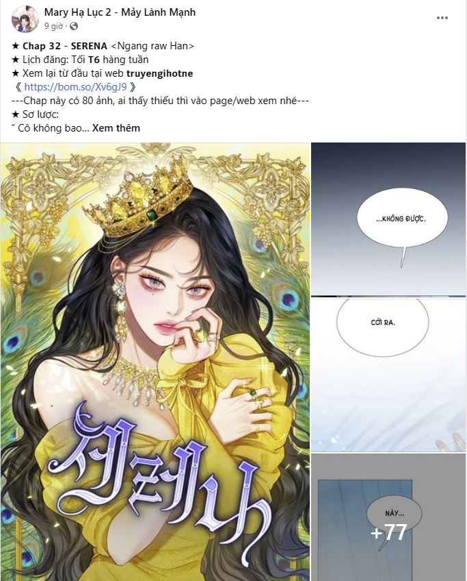 Bá Vương Sủng Ái Cô Vợ Mù Chapter 36.1 - Trang 2