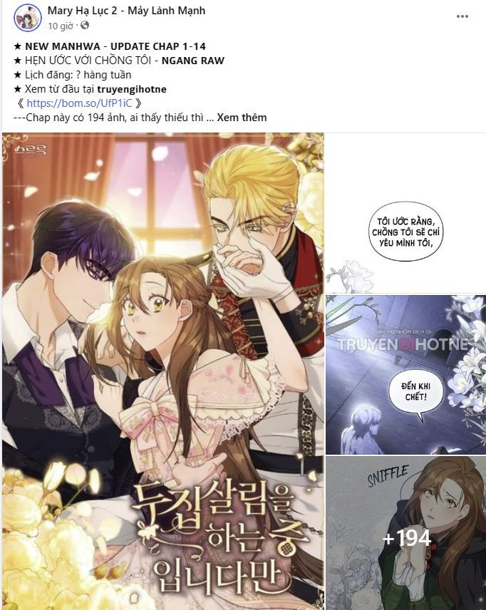 Bá Vương Sủng Ái Cô Vợ Mù Chapter 37.1 - Trang 2