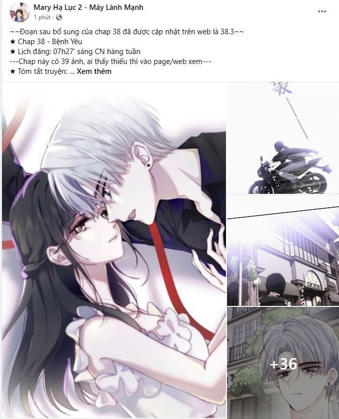 Bá Vương Sủng Ái Cô Vợ Mù Chapter 39.1 - Trang 2