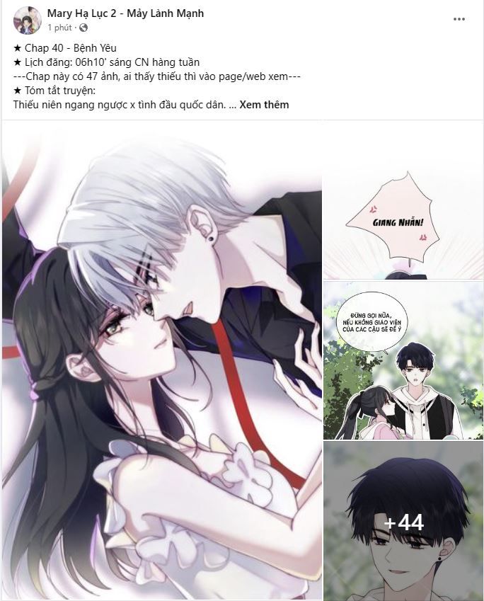 Bá Vương Sủng Ái Cô Vợ Mù Chapter 40.1 - Trang 2