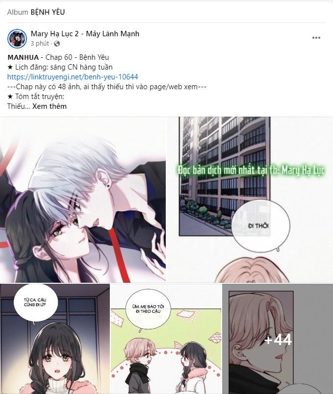 Bá Vương Sủng Ái Cô Vợ Mù Chapter 60.1 - Trang 2