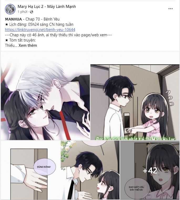 Bá Vương Sủng Ái Cô Vợ Mù Chapter 70.1 - Trang 2