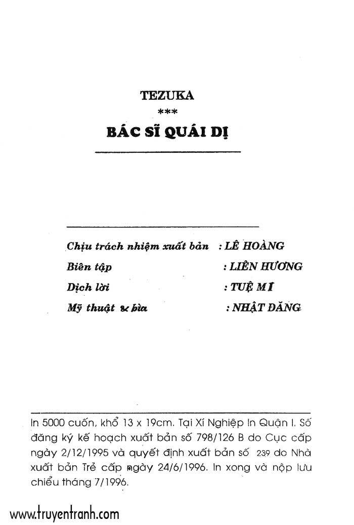 Bác Sĩ Quái Dị Chapter 101 - Trang 2