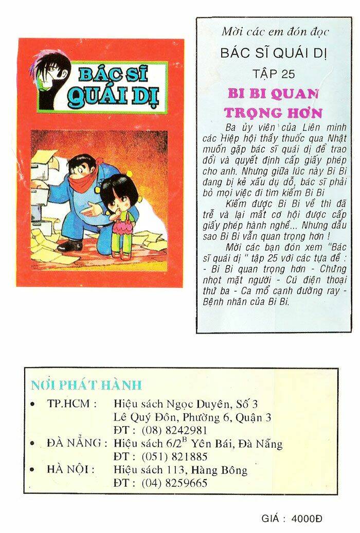 Bác Sĩ Quái Dị Chapter 78 - Trang 2