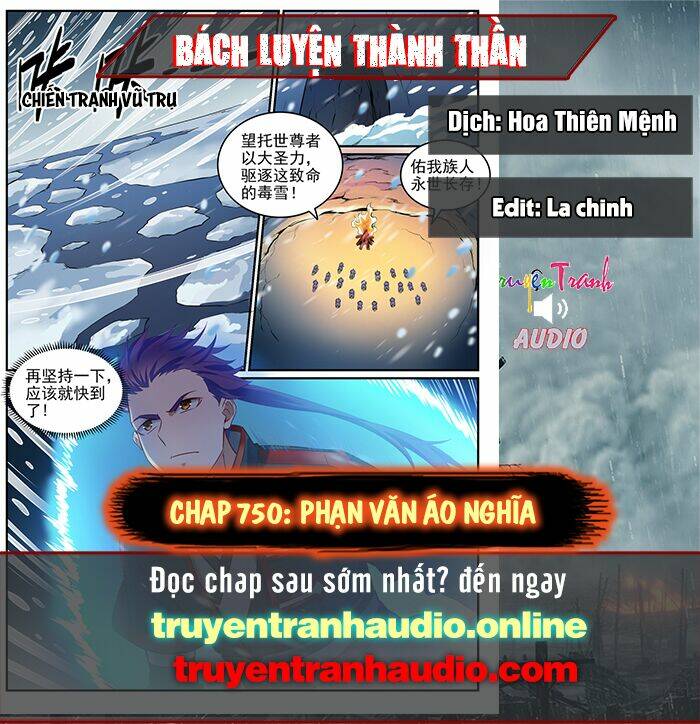 Bách Luyện Thành Thần Chapter 750 - Trang 2