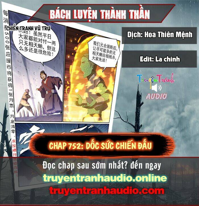 Bách Luyện Thành Thần Chapter 752 - Trang 2