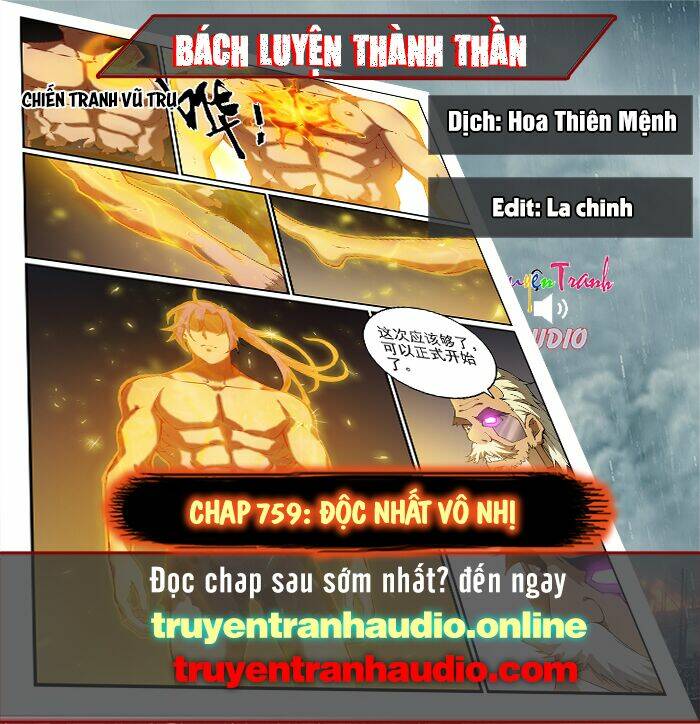 Bách Luyện Thành Thần Chapter 759 - Trang 2