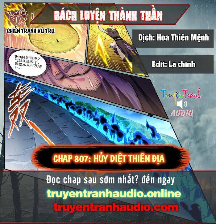 Bách Luyện Thành Thần Chapter 807 - Trang 2