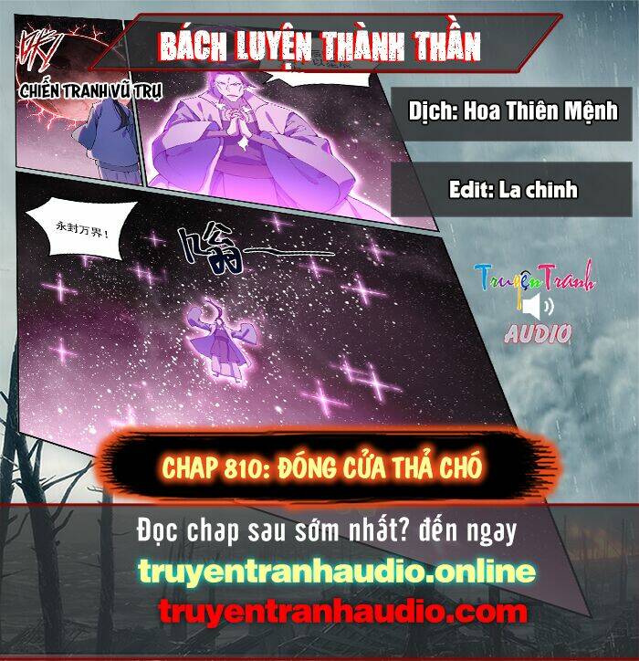 Bách Luyện Thành Thần Chapter 810 - Trang 2