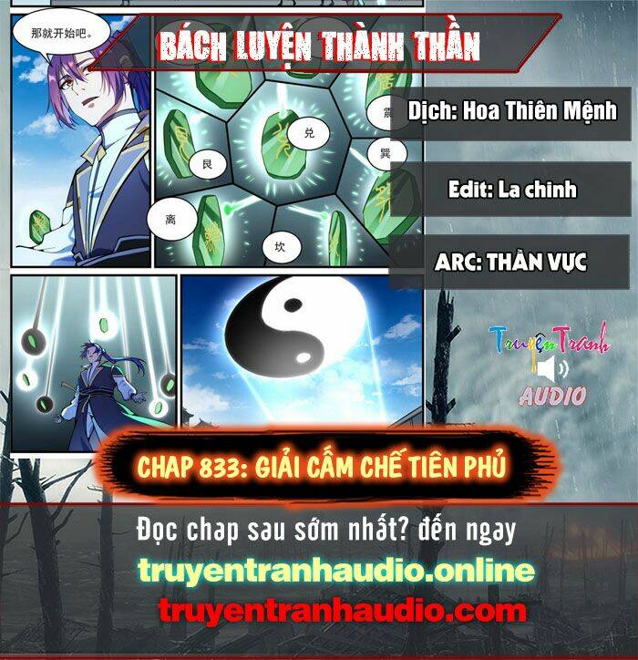 Bách Luyện Thành Thần Chapter 833 - Trang 2