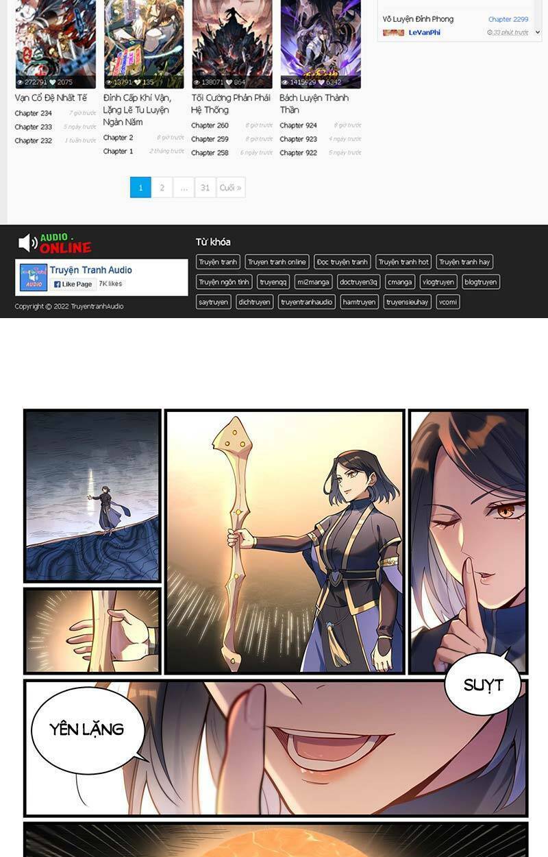 Bách Luyện Thành Thần Chapter 925 - Trang 2