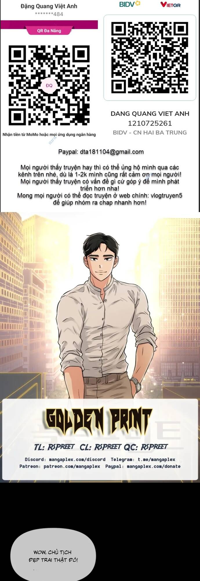 Bản Thiết Kế Vàng Chapter 5 - Trang 2