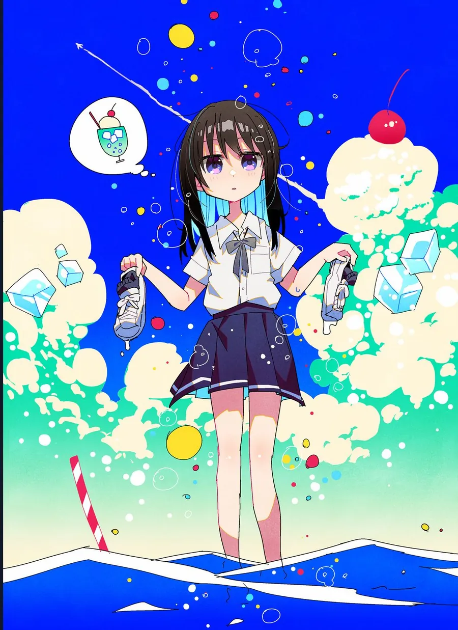 Bánh Ngọt, Elf, Và Nữ Sinh Trung Học Chapter 16.5 - Trang 2