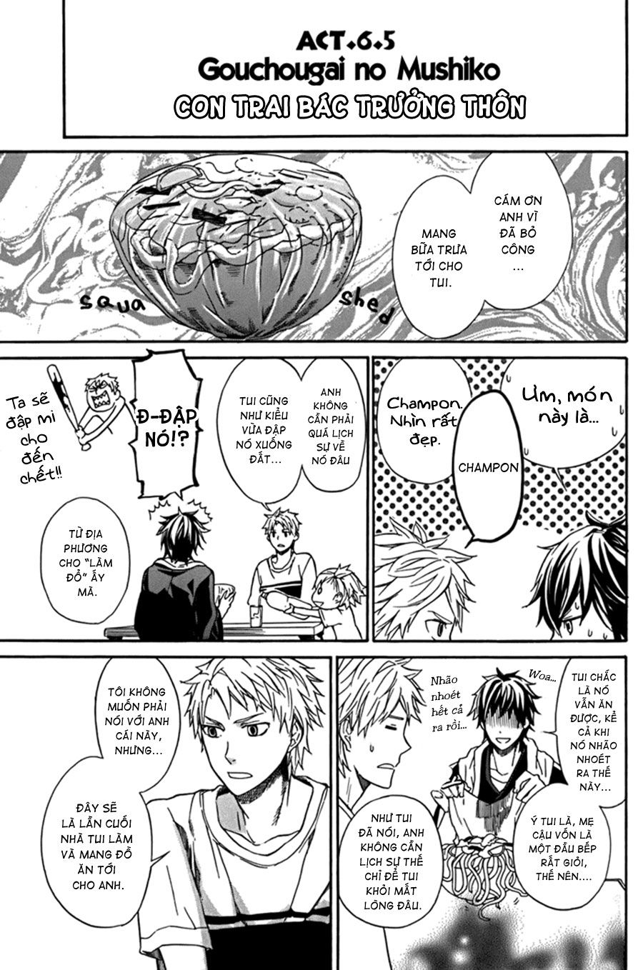 Barakamon Chapter 6 - Trang 2