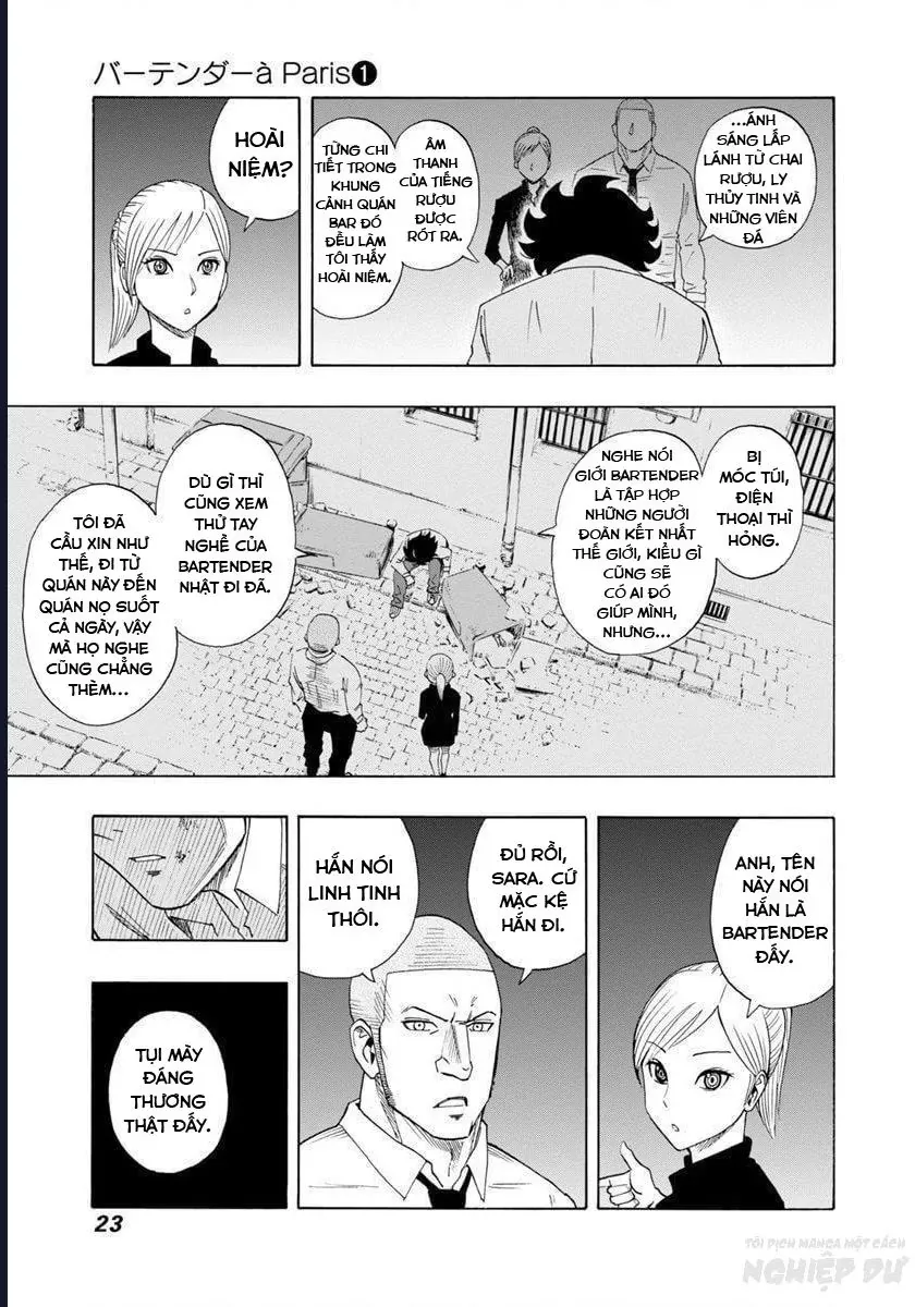 Bartender À Paris Chapter 1 - Trang 2